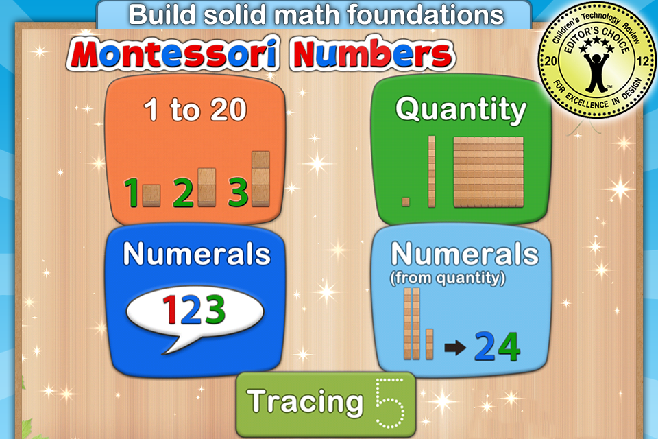 Montessori Numbers - Math Activities for Kids - Educational App